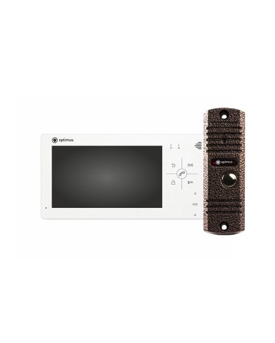 VM-7.0 (w)+ DS-700L (медь). Комплект видеодомофона. Optimus в Архангельске