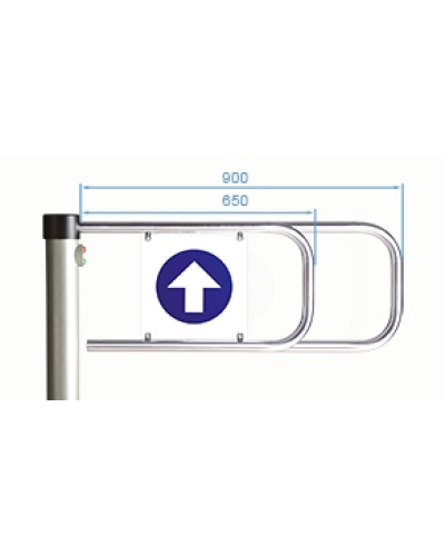 PERCo-ASG-650. Створка для калитки. PERCo в Архангельске