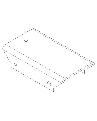 PERCo-MB-16.8. Накладка прямая верхняя. PERCo в Архангельске