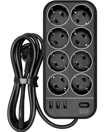 SP-08 USB03AB 1,8 M. Сетевой фильтр. POWERCOM в Архангельске