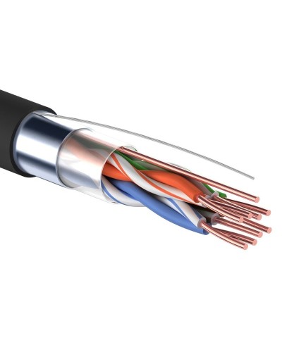 F/UTP 4PR 24AWG, CAT5e. OUTDOOR, 305м. PROconnect (01-0154). Кабель «витая пара» (LAN) для структурированных систем связи. PROCONNECT в Архангельске