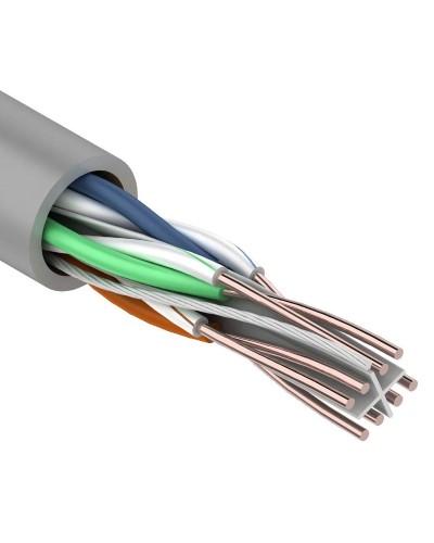 U/UTP 4PR 23AWG, CCA, CAT6, PVC, 305м. PROconnect (01-0047-3). Кабель «витая пара» (LAN) для структурированных систем связи. PROCONNECT в Архангельске