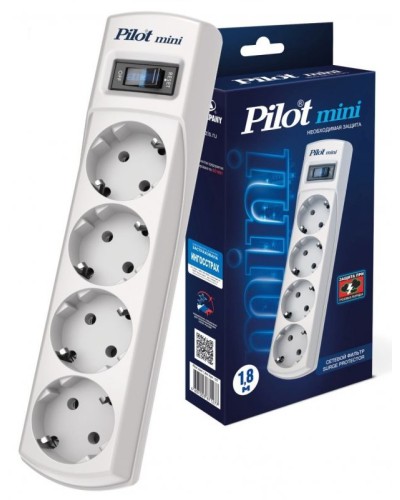 Pilot mini 7м. Сетевой фильтр. Pilot в Архангельске