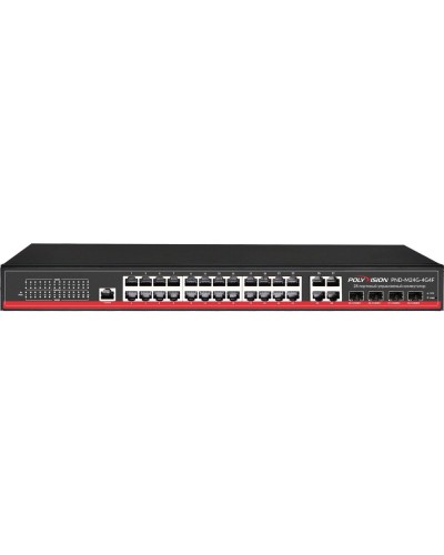 PND-M24G-4G4F. Коммутатор управляемый оптический 28 портовый. Polyvision в Архангельске