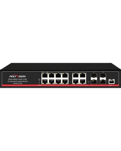 PND-M8GP-4G4F(150). Коммутатор управляемый оптический 12 портовый. Polyvision в Архангельске