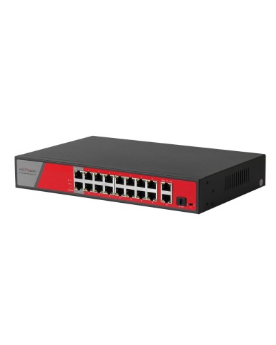 PND-16P-2G1F-BT2 (300W). Коммутатор гибридный 16+2+1 с PoE. Polyvision в Архангельске
