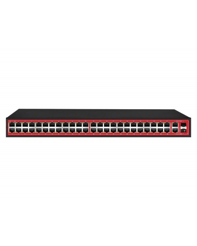 PND-48P-2G2F (700W). Коммутатор неуправляемый 50-портовый с функцией PoE. Polyvision в Архангельске