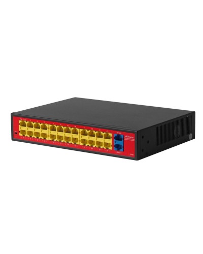 PND-24P-2G Lite (250W). Коммутатор неуправляемый 26-портовый с функцией PoE. Polyvision в Архангельске