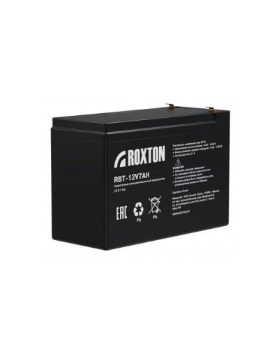 RBT-12V7AH. Аккумулятор герметичный свинцово-кислотный. ROXTON в Архангельске
