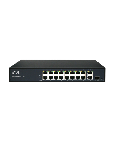 RVi-1NS16F-1T-1C. Коммутатор с питанием по PoE. RVi в Архангельске