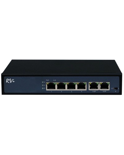 RVi-1NS04F-2T. Коммутатор с питанием по PoE. RVi в Архангельске