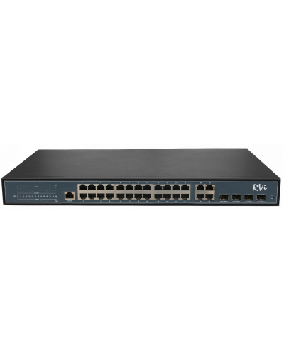 RVi-1NSM24G-4C. Коммутатор с питанием по PoE. RVi в Архангельске