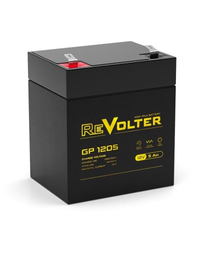 Revolter GP 1205. Аккумулятор автомобильный герметичный свинцово-кислотный. Revolter в Архангельске