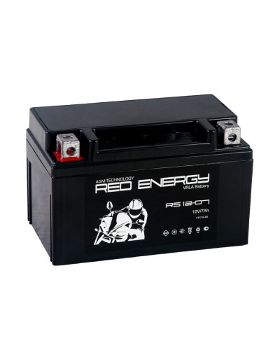 Red Energy RS 1207. Аккумулятор герметичный свинцово-кислотный стартерный. Red Energy в Архангельске