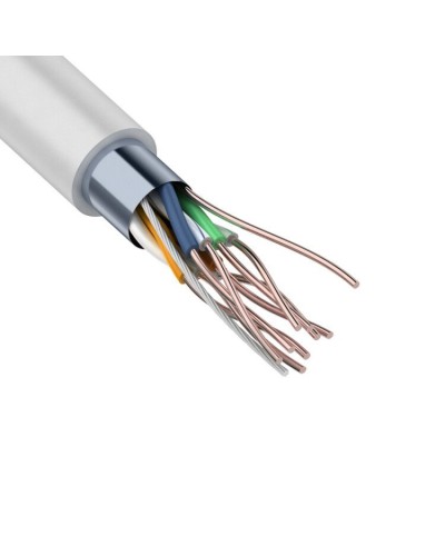 F/UTP, CAT 5e, ZH нг(А)-HF, 4PR, 24AWG, INDOOR, SOLID 305 м (01-0169). Кабель «витая пара» (LAN) для структурированных систем связи. Rexant в Архангельске