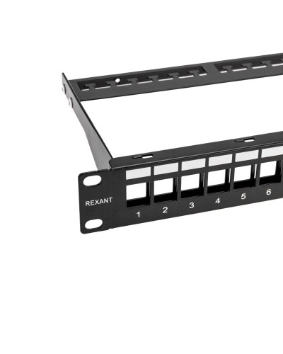 Панель коммутационная наборная 19", 1U, 24 порта, UTP REXANT PRO (02-0053): Патч-панель 19" в Архангельске