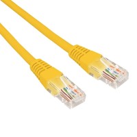 Патч-корд U/UTP CAT 6, RJ45-RJ45, 26AWG, LSZH, желтый, 0.5м REXANT (02-0295-05). Патч-корд UTP. Rexant