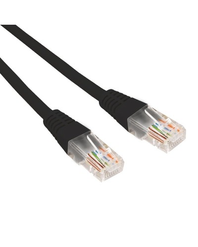 Патч-корд U/UTP CAT 6, RJ45-RJ45, 26AWG, LSZH, черный, 1м REXANT (02-0292-1). Патч-корд UTP. Rexant в Архангельске