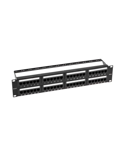 Панель коммутационная с кабельными органайзерами 19", 2U, 48 портов, UTP, RJ-45, CAT 5e REXANT PRO (02-0032): Патч-панель 19" в Архангельске