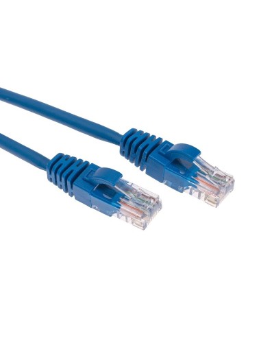 Патч-корд U/UTP, CAT 5e, RJ45-RJ45, 26AWG, LSZH, синий, 2м  REXANT (02-0104-2). Патч-корд UTP. Rexant в Архангельске