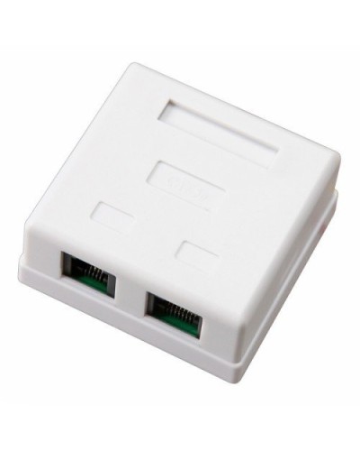 Розетка компьютерная внешняя 2-порта, UTP RJ-45 (8P8C), CAT 5e REXANT (03-0151): Розетка RJ-45 в Архангельске
