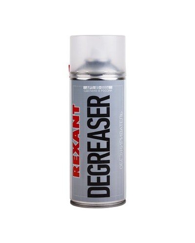 Очиститель обезжириватель DEGREASER, REXANT, 400 мл, аэрозоль (85-0006): Баллон с очистителем в Архангельске