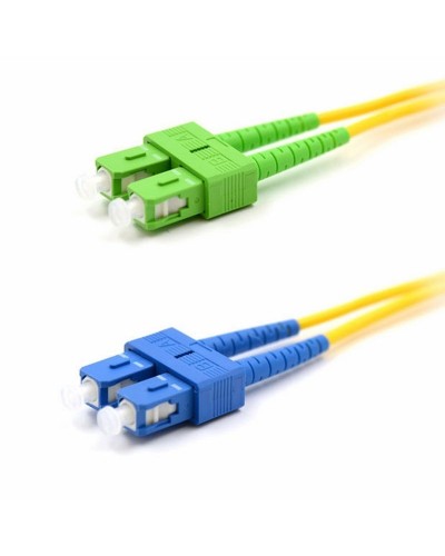 Патч-корд оптический переходной (SM), 9/125 (OS2), SC/APC-SC/UPC, (Duplex), PVC, 2м REXANT (50-2059): Патч-корд оптический в Архангельске
