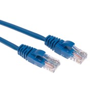 Патч-корд U/UTP, CAT 5e, RJ45-RJ45, 26AWG, LSZH, синий, 3м  REXANT (02-0104-3). Патч-корд UTP. Rexant