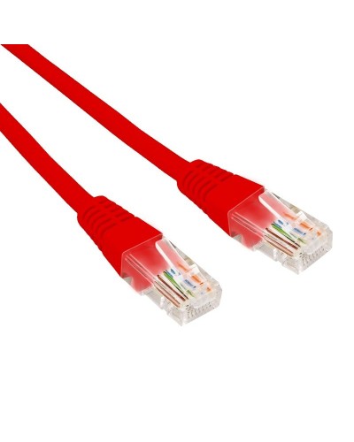 Патч-корд U/UTP CAT 6, RJ45-RJ45, 26AWG, LSZH, красный, 1.5м REXANT (02-0293-105). Патч-корд UTP. Rexant в Архангельске