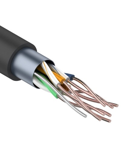 F/UTP 4PR 24AWG CAT5e 305м OUTDOOR REXANT (01-0146). Кабель «витая пара» (LAN) для структурированных систем связи. Rexant в Архангельске