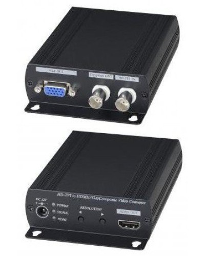 AD001HD4. Преобразователь-разветвитель AHD/HDCVI/HDTVI в HDMI/VGA/CVBS. SC&T в Архангельске