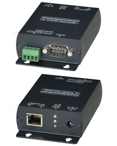 RS007. Преобразователь интерфейса RS485/RS422/RS232 в Ethernet. SC&T в Архангельске