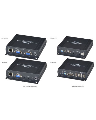VKM04. Удлинитель VGA, клавиатуры, мыши. SC&T в Архангельске