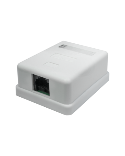 Розетка настенная RJ-45, 8P8C, Cat.5e, 1 порт UTP (10-0307): Компьютерная розетка в Архангельске