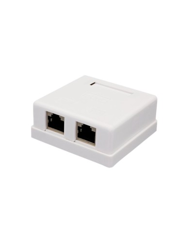 Розетка настенная RJ-45, 8P8C, Cat.6, 2 порта FTP (10-0353): Компьютерная розетка в Архангельске