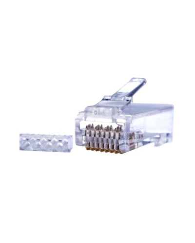 Коннекторы 8P8C UTP Cat.6 50U (RJ-45) (100шт) (10-0208). Разъем RJ-45. SUPRLAN в Архангельске