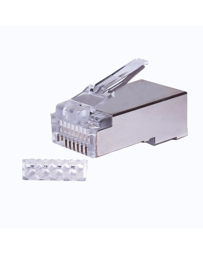 Коннекторы 8P8C FTP Cat.6 3U (RJ-45) (100шт) (10-0202). Разъем RJ-45. SUPRLAN в Архангельске