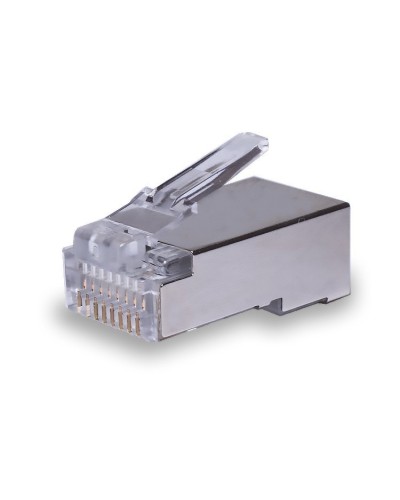 Коннекторы 8P8C FTP Cat.5e (RJ-45) (100шт) (10-0231). Разъем RJ-45. SUPRLAN в Архангельске