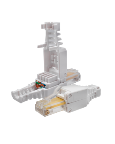 Коннектор 8P8C U/UTP Cat.5e (RJ-45) безинструментальный (10-0218). Разъем RJ-45. SUPRLAN в Архангельске