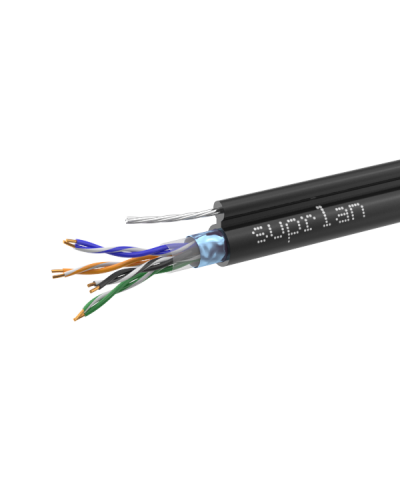 FTP Cat.5e 4x2xAWG24 Cu PE Outdoor T-FG8 (трос) Median (01-1035-1). Кабель «витая пара» (LAN) для структурированных систем связи. SUPRLAN в Архангельске
