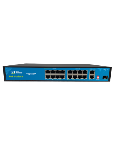 ST-S165POE PRO (версия 2). Сетевой PoE коммутатор. Space Technology в Архангельске