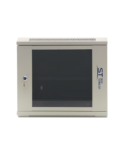 ST-NC9U600 (серый) С ПОЛКОЙ. Шкаф телекоммуникационный 19 настенный 9U. Space Technology в Архангельске