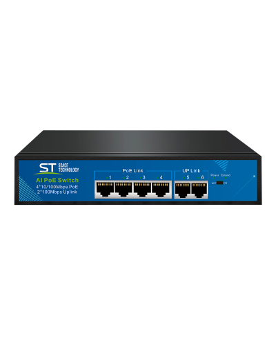 ST-S45POE (версия 4). Сетевой PoE коммутатор . Space Technology в Архангельске