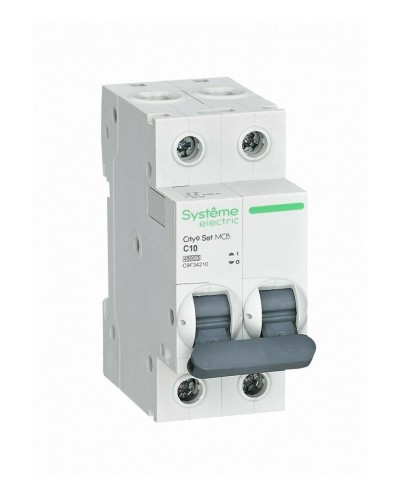 City9 Set 2P 10А 4.5kA С (C9F34210). Автоматический выключатель. Systeme Electric в Архангельске
