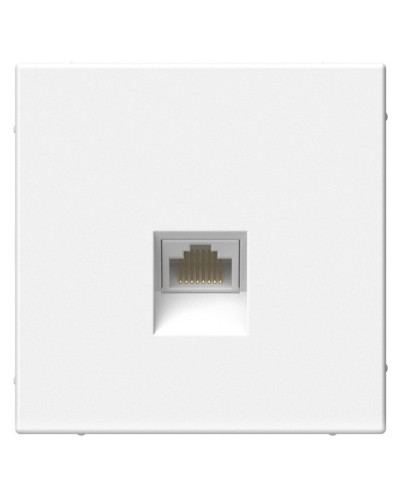 ArtGallery розетка RJ45, кат. 6Е, скрытой установки, механизм, белый (GAL000186). Розетка компьютерная. Systeme Electric в Архангельске