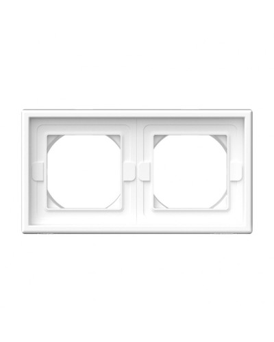 ArtGallery Aqua рамка 2-местная, IP44, белый (GAL440102). Рамка. Systeme Electric в Архангельске