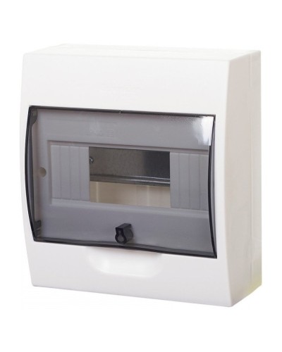 City9 Box 8 модулей навесной с прозрачной дверцей (EZ9E108S2SRU). Щиток модульный. Systeme Electric в Архангельске