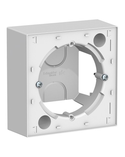 AtlasDesign коробка для наружного монтажа, белая (ATN000100). Коробка для наружного монтажа. Systeme Electric в Архангельске