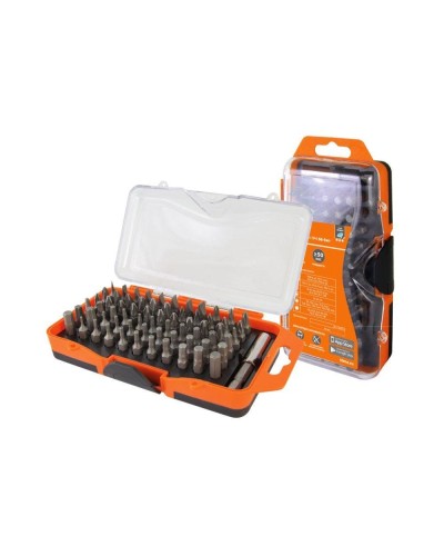 Набор бит №4, 66 бит: SL, PH, PZ, HEX, TORX, SQ,  удлинитель, сталь CR-V «Алмаз» TDM (SQ1019-0104): Набор бит в Архангельске