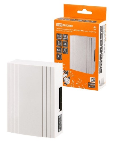ЗПС-10/2-ЭМ, эл.мех - Ding-Dong, без кнопки, AC 230V (SQ1901-0046). Звонок проводной. TDM ЕLECTRIC в Архангельске